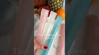 Easy, Healthy Electrolyte Popsicles! Kid & adult approved!