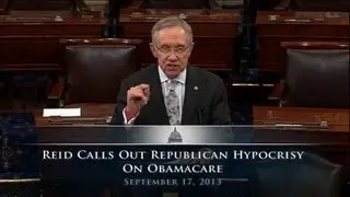 Reid Calls Out Republican Hypocrisy On Obamacare