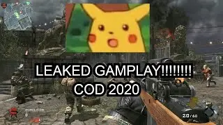 COD 2020 GAMEPLAY LEAKED!!!!!! [Links below] ~ PS5 SHOWCASE DELAYED..........