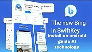 Install guide to Swiftkey Keyboard. Built in AI technology.
