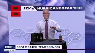 SPOT X Satellite Messenger - Hurricane Gear Test