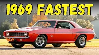 Top 10 FASTEST Muscle Cars of 1969