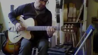 Daniel Slaman playing The Dome with midi synth