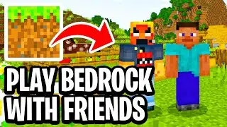 How To Play Minecraft with Your Friends on PC! (Bedrock Edition Tutorial)