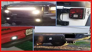 Brighten Your Off-Road Adventures with 18W LED Flood Beam Work Lights