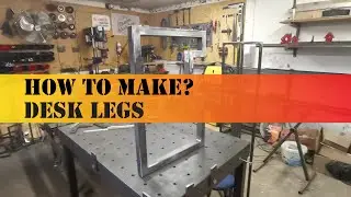 How to make desk legs  - jak zrobić nogi do biurka - #DIY Dream Workshop S03E04