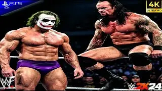 UNDERTAKER VS JOKER WWE CHAMPIONSHIP 2K24