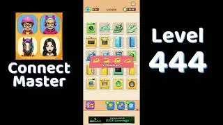 Connect Master Level 444 Walkthrough 🧩 | Match Puzzle | Puzzle Solutions & Tips | Go Answer