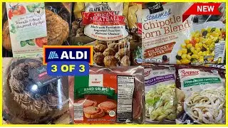 YUMMY‼️ 👍ALDI GROCERY SHOPPING HAUL 🌭SHOP WITH ME ALDI  2023 🍔 ALDI 🛍️