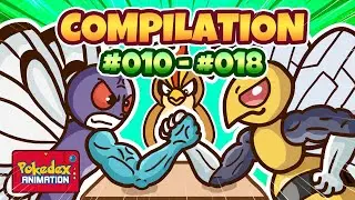 Butterfree 🦋 vs Beedrill 🐝 – Who’s Stronger?! | Animated Pokédex