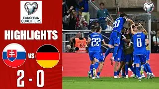 Slovakia vs Germany 2-0 Highlights | 2026 FIFA World Cup Qualifiers 2025 | Match Analysis