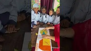 Bhina (Fractions) Explained with Handmade TLM | Primary Math Activity | Easy Way to Learn Fractions