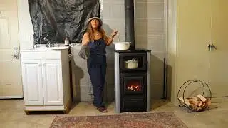 ABC Concept 2 Air Mini Grey Wood Cookstove &mdash; Refined Independence