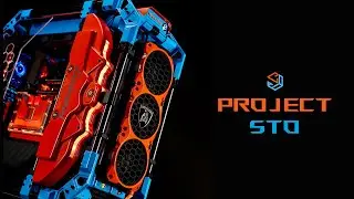 Project STO Final: Lamborghini Huracan STO inspired highly custom water-cooled gaming pc!