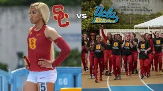 Dual meet track vlog | USC vs UCLA | Yemi Mary John