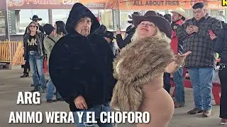 LA WERA Y LAS OCURRENCIAS DEL CHOFORO #rlvicion #baile #huapangosperros #cumbia