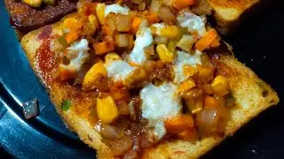 instant bread pizza recipe|ujwala vishwakarma| #instantpizza#