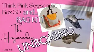 Beyond The Pink Door – Think Pink Sewscription Box & Bag Kit | Unboxing | Aussie Sewing Vlog | #75