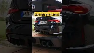 2024 BMW M4 CSL Sound 🔊🔥