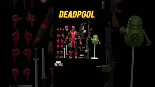 DEADPOOL MAXIMUM SERIES de MARVEL LEGENDS es GOD⚫️🔴💥#deadpool #marvellegends
