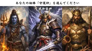 『目覚めリーディング』あなたの守護神を選んでください
