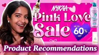 ‼️Nykaa Pink Love Sale💖Haircare Must Haves/Recommendations👀