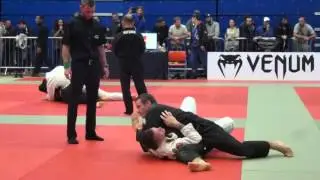 Richard Martin vs Ian Rossiter - IBJJF London Fall Open 2015 - Black Master 3 - Open