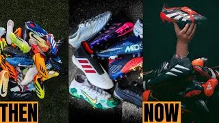 Football Boots Then vs Now: From Legends to the New Generation | #Nike #Adidas #Puma