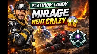 INSANE Mirage Gameplay 😱 Platinum Ranked WIN | Apex Legends Full Match