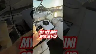 Minisplit 12 V do kampera w łodzi | Pełna konfiguracja