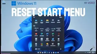 Восстановление или сброс меню &laquo;Пуск&raquo; в Windows 11