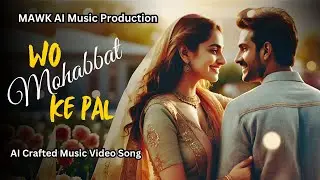 Wo Mohabbat Ke Pal | the best emotional Song | MAWK AI Music Production |