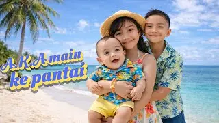 A.K.A main ke pantai | Vlog