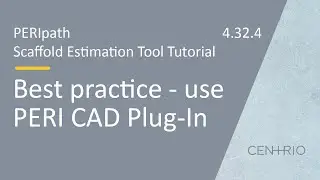 PERIpath SET | Best practice - use PERI CAD / AutoCAD Plug-In