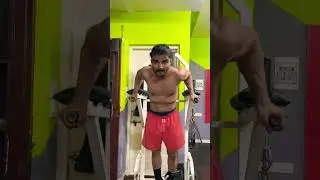 Deep Bar Pushup |Best afor lower chest #shorts