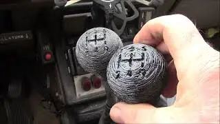 Trying out a Poly Urethane (TPU) Shift Knob