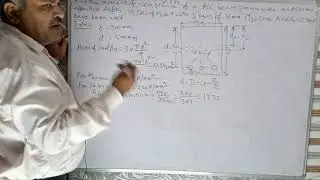 RCC Working Stress Method Moment of Resistance Numerical 1 by RK Saini