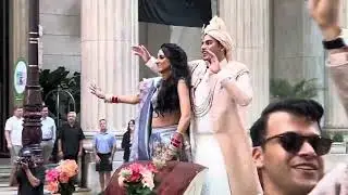 INDIAN Wedding in Philadelphia on Broad Street