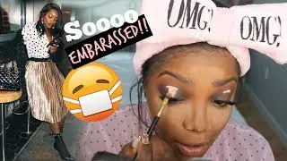 Chatty GRWM : Embarassed on Valentine’s day 🤦🏾‍♀️  #WakandaForever , cheating and..