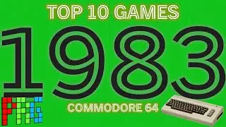BEST Commodore 64 Games Of 1983 | TOP 5 C64 Games From The '80s