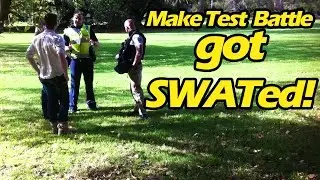 Make Test Battle gets SWATed! PSA: Don't paint blasters black!