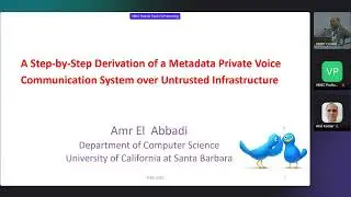 Tutorial -  A Step by Step Derivation of a Metadata Private Voice Communication System over