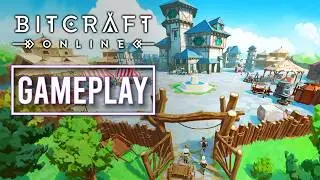 BitCraft Online GAMEPLAY demo: No Commentary | PC