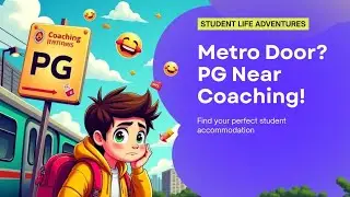 Best PG in Delhi for Students | Just 200m from Saket Metro & Coaching Institutes