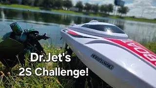 @Dr_Jet 's 2S Challenge #proboat React Brushless Modified New PB 1:50 🏁