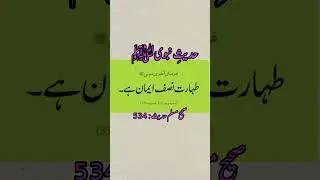 Daily Hadees|Sahi Muslim Hadees 534|Hadees sharif #hadith #viral #ytshorts #shorts #foryou