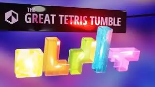 3D Tetris Race - Soft Body Stairs Tumble Animation in Blender
