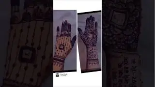 Beautiful Mehndi Designs Collection ✨ | Latest Hand Mehndi Art | Cut & Craft