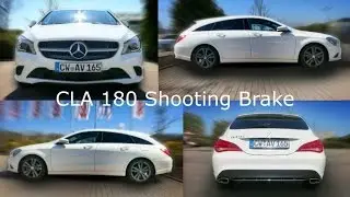 Mercedes CLA 180 Shooting Brake | Testdrive mit Qumox SJ4000 & Canon Powershot G7X