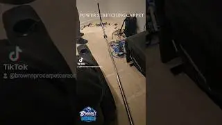 Power stretching lumpy carpet